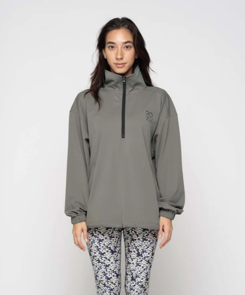 ROXY(ロキシー)の「FEELING COZY/ロキシーハーフジップスウェットトレーナー(スウェット・レディース・チャコールグレー/ブラック・LARGE/MEDIUM/SMALL)」の13枚目の写真