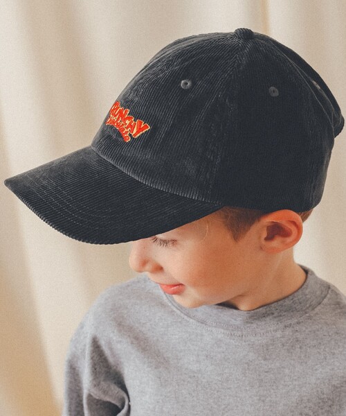 こども ビームス(コドモビームス)の「【別注】HANDTEX / コーデュロイ cap 2024(56cm~)(キャップ・キッズ・グレー/ベージュ/ネイビー・ONE SIZE)」の5枚目の写真