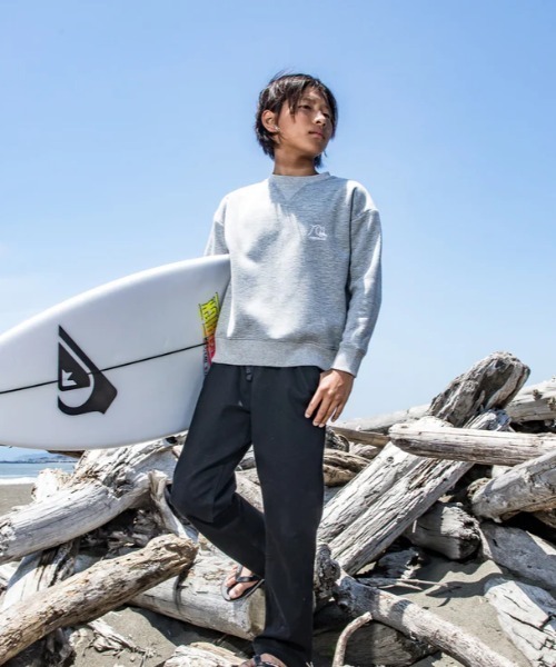 【セール】QS HISTORY CREW SWEA/クイックシルバーキッズスウェットトレーナー（スウェット）｜Quiksilver（クイックシルバー）
