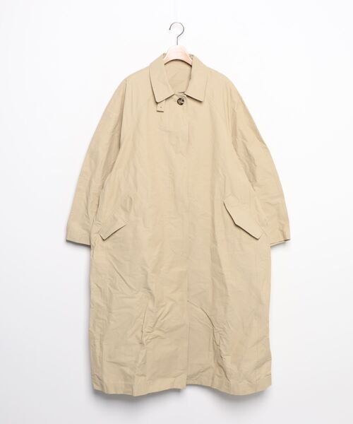 RED CHOP WORKS ステンカラーロングコート　ベージュ36 RED CHOP WORKS ステンカラーロングコートベージュ36