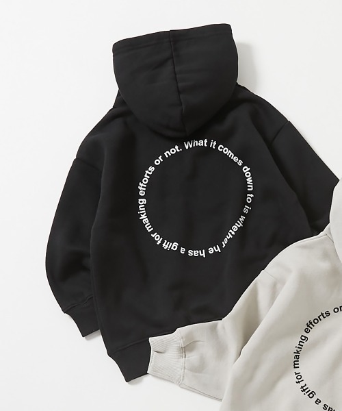 devirock(デビロック)の「デビラボ プリント裏起毛プルパーカー(パーカー・キッズ・ブラック系その他/ブラック系その他3/ブラック系その他5/グレー系その他/ブルー系その他2/ブラック系その他2/ピンク系その他/ベージュ系その他/ホワイト系その他/ベージュ系その他2/ブラック系その他4/ブルー系その他/グレー系その他2/グリーン系その他/グレー系その他3/グレー系その他4・100cm/110cm/120cm/130cm/140cm/150cm/160cm)」の6枚目の写真