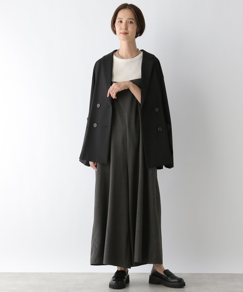 LEPSIM（レプシィム）の「スカーチョサロペット2　140805（その他パンツ・レディース・ブラック/チャコールグレー・FREE）」の3枚目の写真