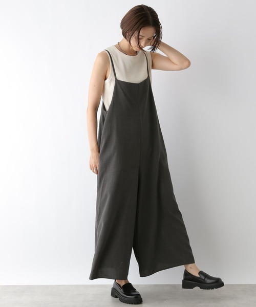 LEPSIM（レプシィム）の「スカーチョサロペット2　140805（その他パンツ・レディース・ブラック/チャコールグレー・FREE）」の22枚目の写真