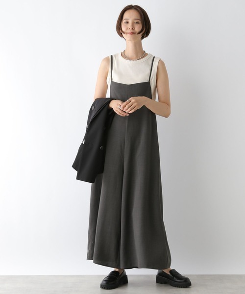 LEPSIM（レプシィム）の「スカーチョサロペット2　140805（その他パンツ・レディース・ブラック/チャコールグレー・FREE）」の21枚目の写真