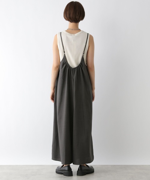 LEPSIM（レプシィム）の「スカーチョサロペット2　140805（その他パンツ・レディース・ブラック/チャコールグレー・FREE）」の15枚目の写真