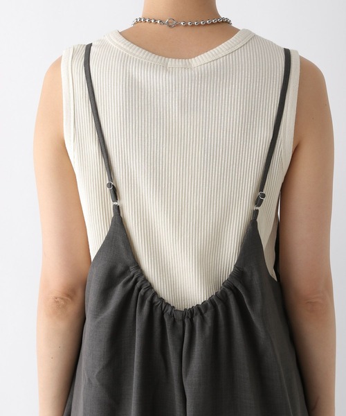 LEPSIM（レプシィム）の「スカーチョサロペット2　140805（その他パンツ・レディース・ブラック/チャコールグレー・FREE）」の11枚目の写真