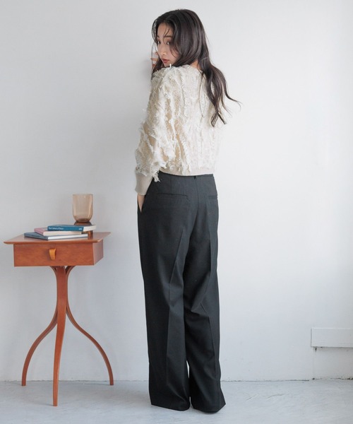 LOWRYS FARM（ローリーズファーム）の「フリンジドルマンニットロング