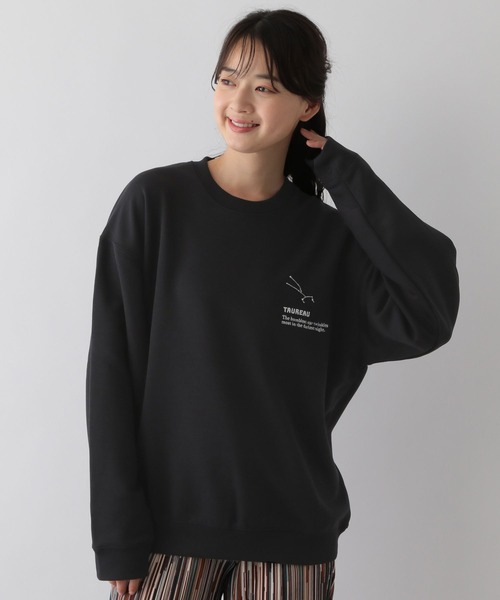 GLOBAL WORK Smile Seed Store(グローバルワーク スマイルシードストア)の「裏毛胸ロゴスウェット/115932(スウェット・メンズ・ライトグレー/チャコール/アイボリー/ブラック・LARGE/MEDIUM/X-LARGE/SMALL)」の9枚目の写真