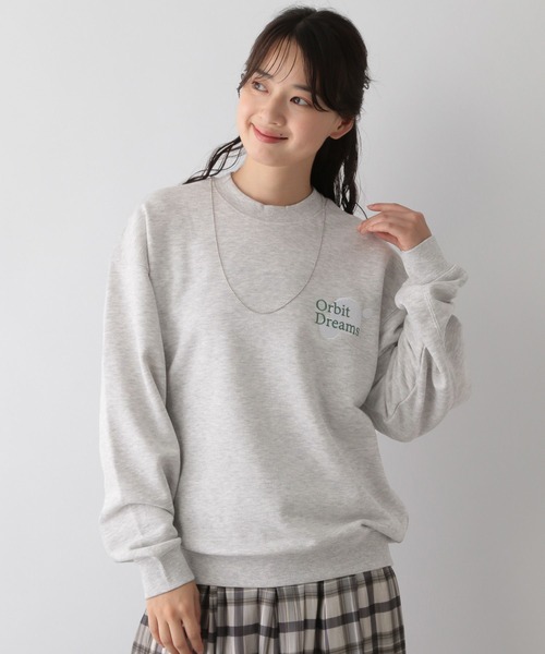 GLOBAL WORK Smile Seed Store(グローバルワーク スマイルシードストア)の「裏毛胸ロゴスウェット/115932(スウェット・メンズ・ライトグレー/チャコール/アイボリー/ブラック・LARGE/MEDIUM/X-LARGE/SMALL)」の13枚目の写真