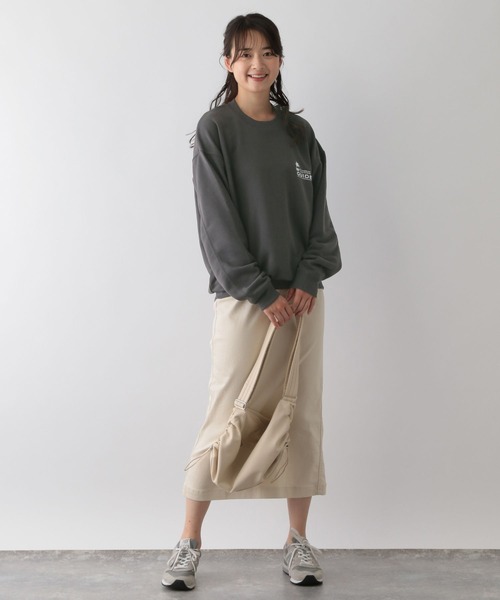 GLOBAL WORK Smile Seed Store(グローバルワーク スマイルシードストア)の「裏毛胸ロゴスウェット/115932(スウェット・メンズ・ライトグレー/チャコール/アイボリー/ブラック・LARGE/MEDIUM/X-LARGE/SMALL)」の14枚目の写真