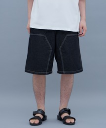 UNITED TOKYO | 13oz ハイツイスト デニム バギーショーツ(デニムパンツ)