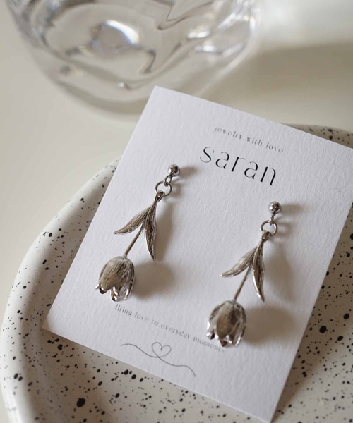 CERCA(チェルカ)の「saran jewelry/キュート フラワー ピアス(ピアス(両耳用)・レディース・シルバー/ゴールド・FREE)」の7枚目の写真