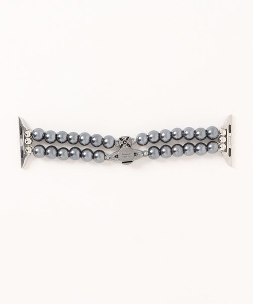 LUON(ルオン)の「LUON / Apple Watch Band / マグネット パール アップルウォッチ バンド(デジタル腕時計・レディース・ブラック/ホワイト・A/B)」の12枚目の写真