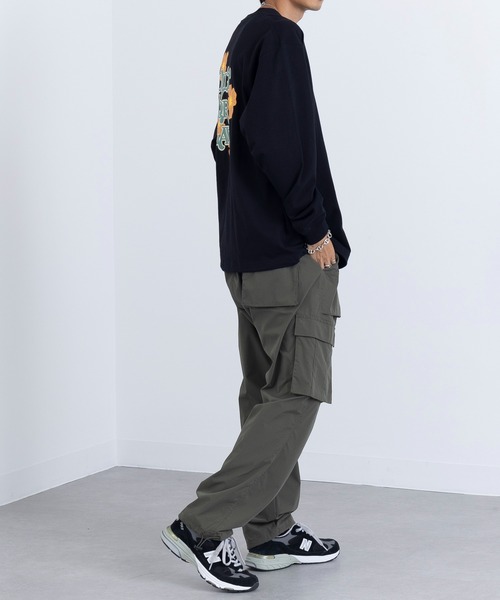 KELTY(ケルティ)の「【KELTY】Vintage Flower Design L/S T-shirt KE24213104(Tシャツ/カットソー・レディース・アイボリー/ブラック/レッド系2・L/M)」の14枚目の写真