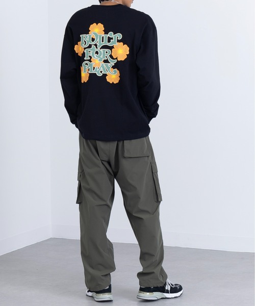 KELTY(ケルティ)の「【KELTY】Vintage Flower Design L/S T-shirt KE24213104(Tシャツ/カットソー・レディース・アイボリー/ブラック/レッド系2・L/M)」の15枚目の写真