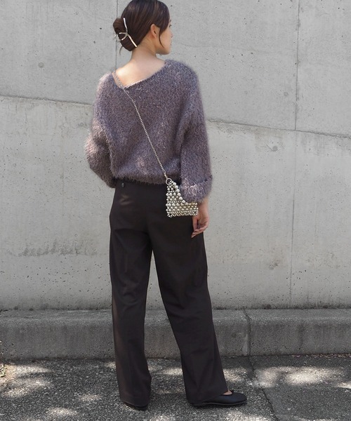 minia（ミニア）の「2WAYビーズミニバッグ ＜ ハンド・ショルダー ＞（ショルダーバッグ・レディース・ホワイト/ブラック/シルバー・FREE）」の11枚目の写真