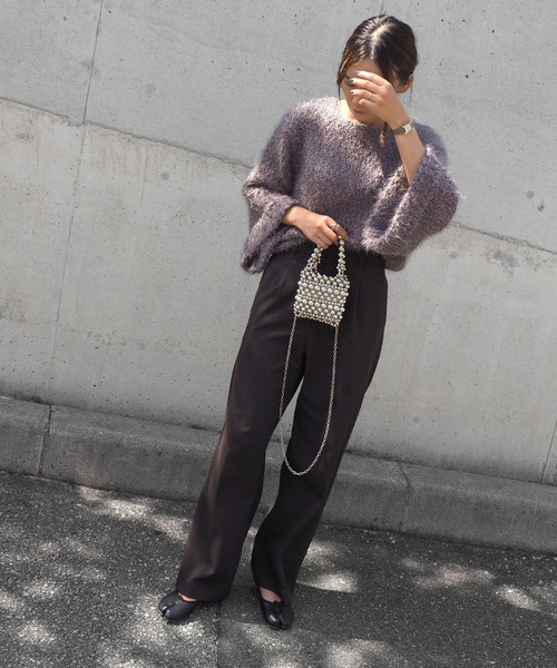 minia（ミニア）の「2WAYビーズミニバッグ ＜ ハンド・ショルダー ＞（ショルダーバッグ・レディース・ホワイト/ブラック/シルバー・FREE）」の12枚目の写真