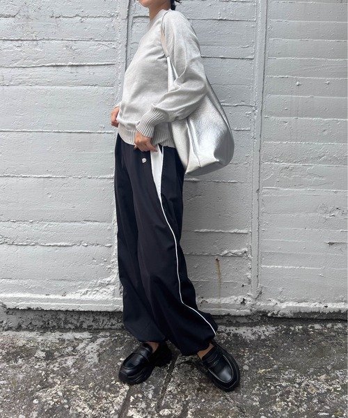 【セール】ラメ入りニットプルオーバー《洗濯機で洗える》（ニット/セーター）｜ENIM BY VICKY（エニムバイビッキー）