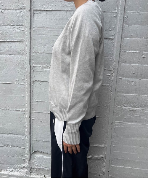 【セール】ラメ入りニットプルオーバー《洗濯機で洗える》（ニット/セーター）｜ENIM BY VICKY（エニムバイビッキー）