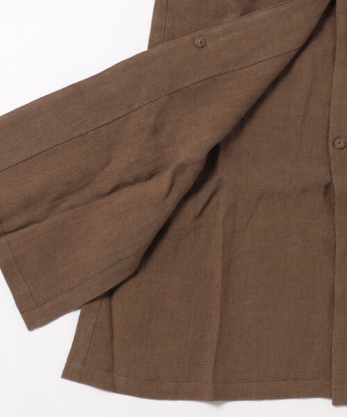 aunt lily（アントリリー）の「リネンジレ／ジャージセットＵＰ（ベスト・レディース・ブラック/カーキ・M/L～LL）」の4枚目の写真