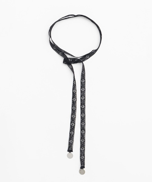 PRANK PROJECT(プランクプロジェクト)の「レースチョーカー / Lace Choker(チョーカー・レディース・ブラック・FREE)」の4枚目の写真