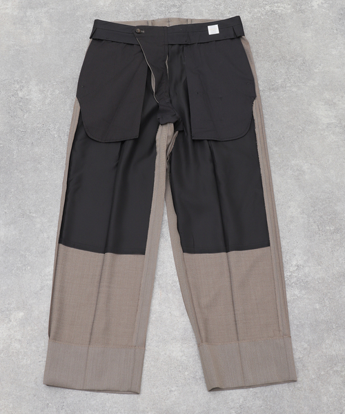 EDIFICE(エディフィス)の「【La.French】2タックパンツ (Whip cord)(スラックス・メンズ・ベージュ/ブラウン・SMALL/MEDIUM/LARGE)」の15枚目の写真