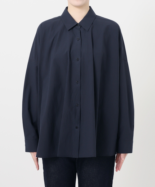 SLOBE IENA(スローブイエナ)の「over size shirt(シャツ/ブラウス・レディース・ホワイト/ベージュ/ネイビー・FREE)」の16枚目の写真