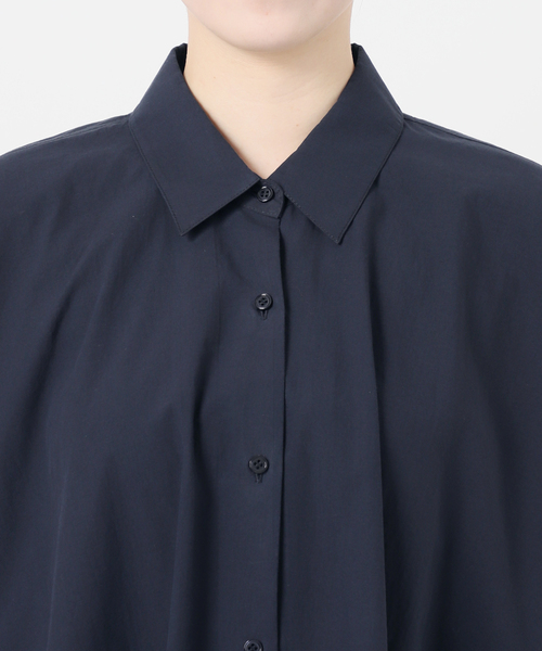 SLOBE IENA(スローブイエナ)の「over size shirt(シャツ/ブラウス・レディース・ホワイト/ベージュ/ネイビー・FREE)」の19枚目の写真