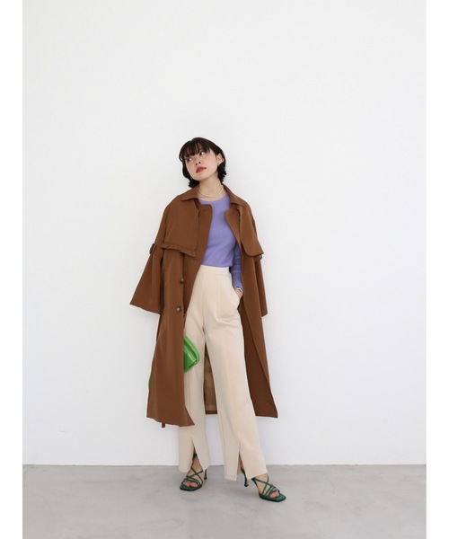 KATRIN TOKYO トレンチコート2way trench lemon オンライン