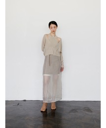 sheer + mini layered skirt set