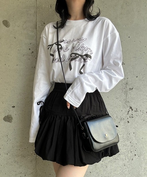 merrylatte（メリーラテ）の「ミニショルダーバッグ（ショルダーバッグ・レディース・ブラック/ダークブラウン・FREE）」の8枚目の写真