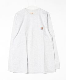 【T9】【CARHARTT/カーハート】LONG SLEEVE WORKWEAR POCKET ヘビーオンスビッグシルエットポケットロンT K126