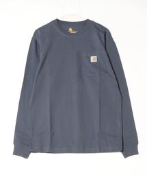 【T9】【CARHARTT/カーハート】LONG SLEEVE WORKWEAR POCKET ヘビーオンスビッグシルエットポケットロンT K126