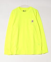 【T9】【CARHARTT/カーハート】LONG SLEEVE WORKWEAR POCKET ヘビーオンスビッグシルエットポケットロンT K126