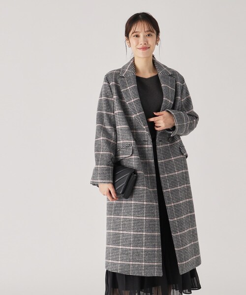 【セール】【日本製】きれいめにもカジュアルにも！美シルエットのチェスター風コート（チェスターコート）｜COUP DE CHANCE（クードシャンス）