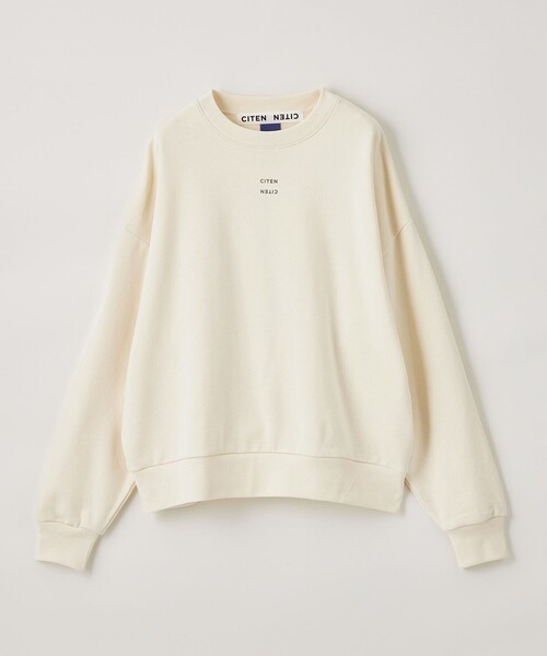 CITEN（シテン）の「＜CITEN＞ロゴスウェット（スウェット・レディース・ライトグレー/ライトブルー/オフホワイト・FREE）」の16枚目の写真