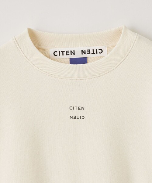 CITEN（シテン）の「＜CITEN＞ロゴスウェット（スウェット・レディース・ライトグレー/ライトブルー/オフホワイト・FREE）」の19枚目の写真