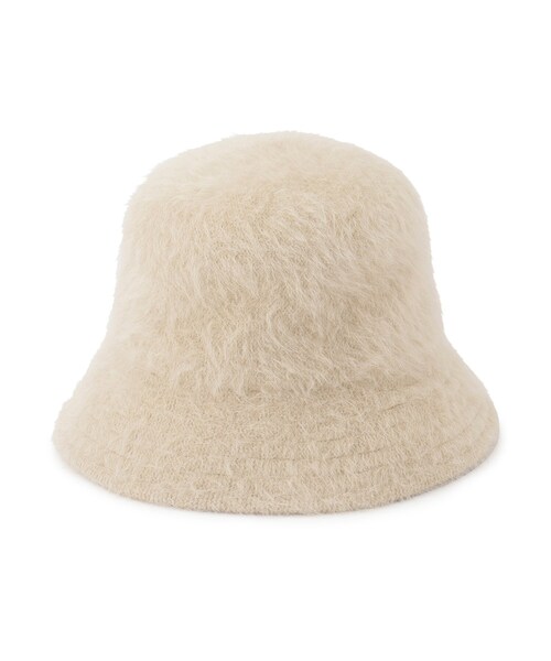 SHOO・LA・RUE（シューラルー）の「シャギーバケットハット（ハット・レディース・ベージュ/アイボリー/ブラック/グレー・00）」の5枚目の写真