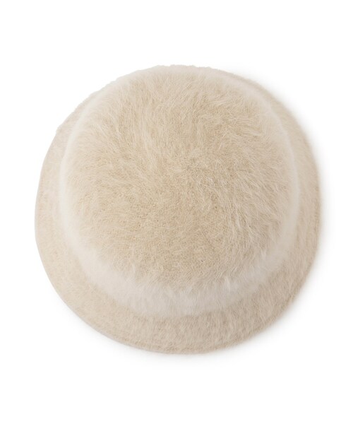 SHOO・LA・RUE（シューラルー）の「シャギーバケットハット（ハット・レディース・ベージュ/アイボリー/ブラック/グレー・00）」の7枚目の写真