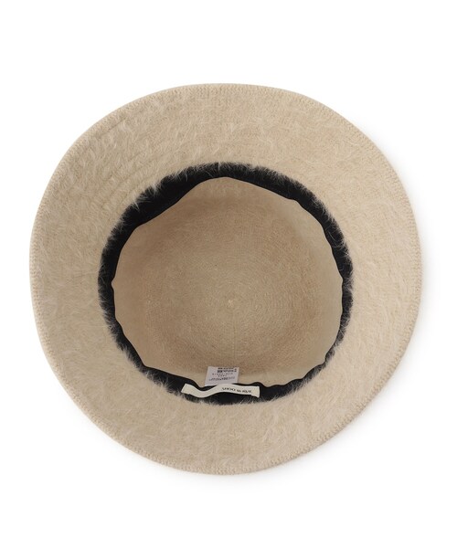 SHOO・LA・RUE（シューラルー）の「シャギーバケットハット（ハット・レディース・ベージュ/アイボリー/ブラック/グレー・00）」の8枚目の写真