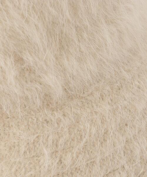 SHOO・LA・RUE（シューラルー）の「シャギーバケットハット（ハット・レディース・ベージュ/アイボリー/ブラック/グレー・00）」の10枚目の写真