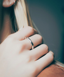 ARCHIVER（アーカイバ）の「【sterling silver】  フリーサイズ　ツイストリング（リング）」