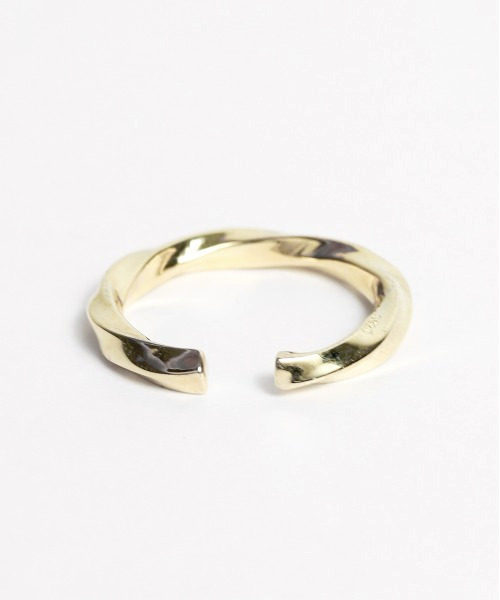 ARCHIVER(アーカイバ)の「【sterling silver】 フリーサイズ ツイストリング(リング・レディース・シルバー/ゴールド・FREE)」の4枚目の写真