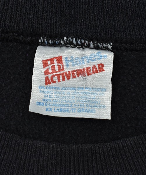 HANES(ヘインズ)の「【ヴィンテージ古着】90’s Hnaes 白虎 アニマルプリントスウェット(スウェット・メンズ・ブラック・XX-LARGE)」の5枚目の写真