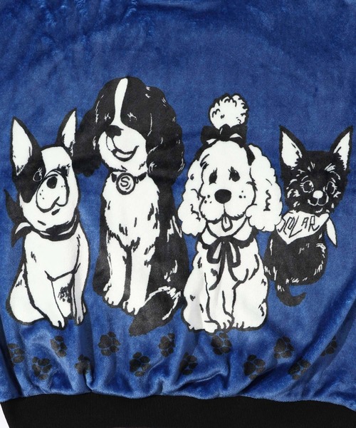 【セール】143706：ワンちゃんネコちゃん柄 ふわふわフランネルプルオーバー（Tシャツ/カットソー）｜ScoLar（スカラー） mdprevattcaulkingandwaterproofing.com