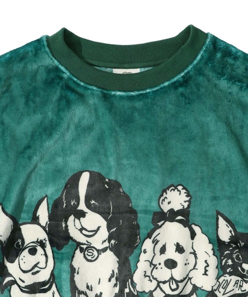 【セール】143706：ワンちゃんネコちゃん柄 ふわふわフランネルプルオーバー（Tシャツ/カットソー）｜ScoLar（スカラー） mdprevattcaulkingandwaterproofing.com