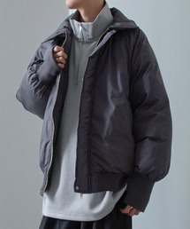 Nilway（ニルウェイ）の「襟付き パディング ブルゾン / フィンガーホール ファイバーダウン ペディング ブルゾン（ダウンジャケット/コート）」