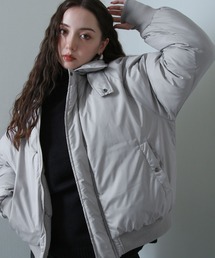 Nilway（ニルウェイ）の「襟付き パディング ブルゾン / フィンガーホール ファイバーダウン ペディング ブルゾン（ダウンジャケット/コート）」