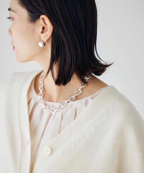 BARNYARDSTORM（バンヤードストーム）の「BARNYARDSTORM / 【スタイリスト若狭恵美さんご紹介アイテム】中空セミサークルピアス（ピアス（両耳用）・レディース・その他2/その他1・FREE）」の3枚目の写真