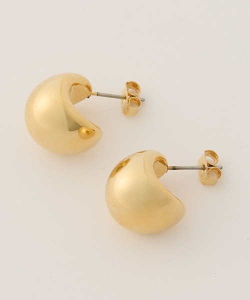 BARNYARDSTORM（バンヤードストーム）の「BARNYARDSTORM / 【スタイリスト若狭恵美さんご紹介アイテム】中空セミサークルピアス（ピアス（両耳用）・レディース・その他2/その他1・FREE）」の13枚目の写真